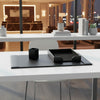 Black Bonded Leather Desk Set, 3pc