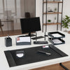 Black Crocodile Embossed Leather Desk Set, 10pc