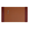 Mocha Leather Desk Set, 7pc