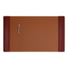 Mocha Leather Desk Set, 3pc