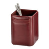 Mocha Leather Desk Set, 3pc