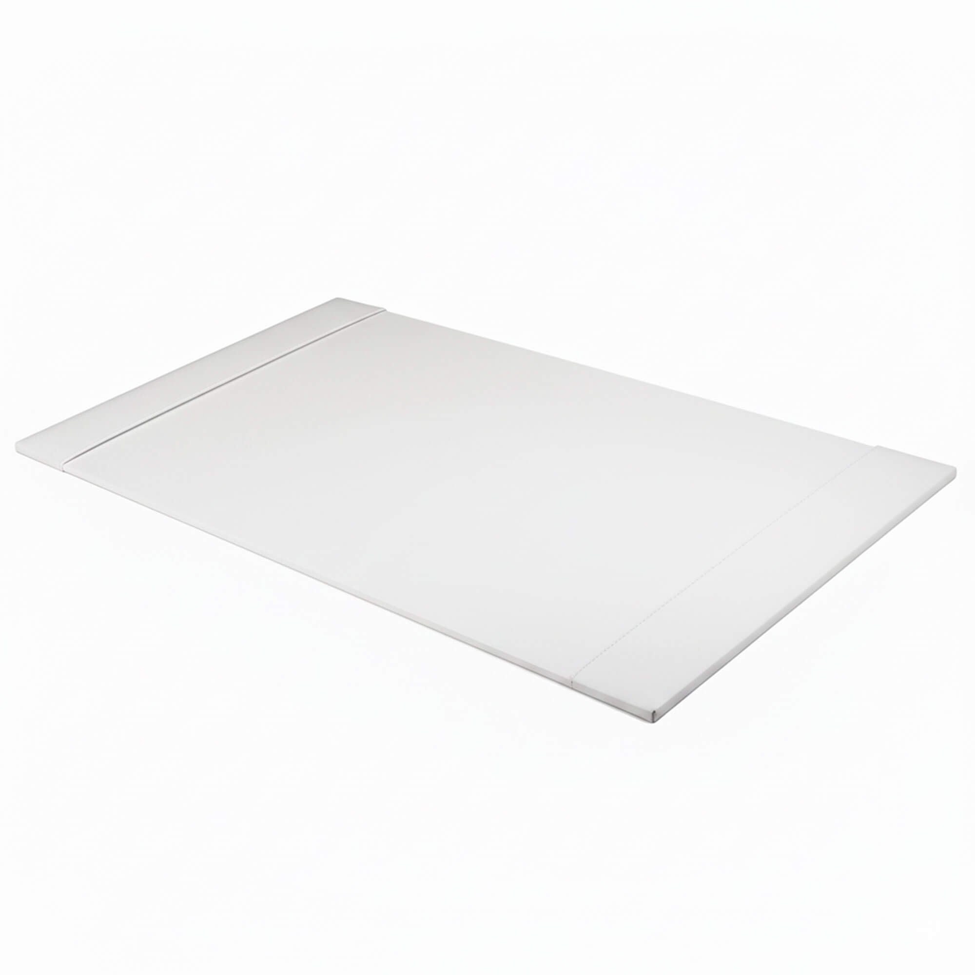 White Bonded Leather 5-Piece Desk Set