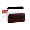 Burgundy Leather with Black Trim Desk Set, 10pc