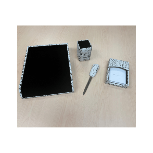 One of a Kind 'Urban Fossil' Desk Set - Only One Made!