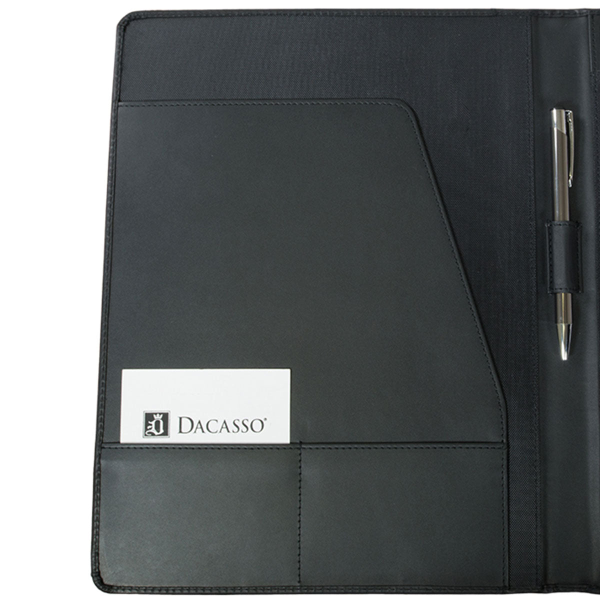 Black Leather Padfolio