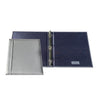 Gray Leatherette 1 Ring Binder