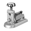 El Casco Chrome and Gray Desk Stapler