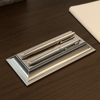 El Casco Chrome Plated Horizontal Pen Holder