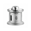El Casco 23k Chrome and Gray Inkwell