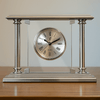 El Casco Chrome Plated Desk Clock