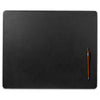 Black Leather Conference Table Pad, 17 x 14