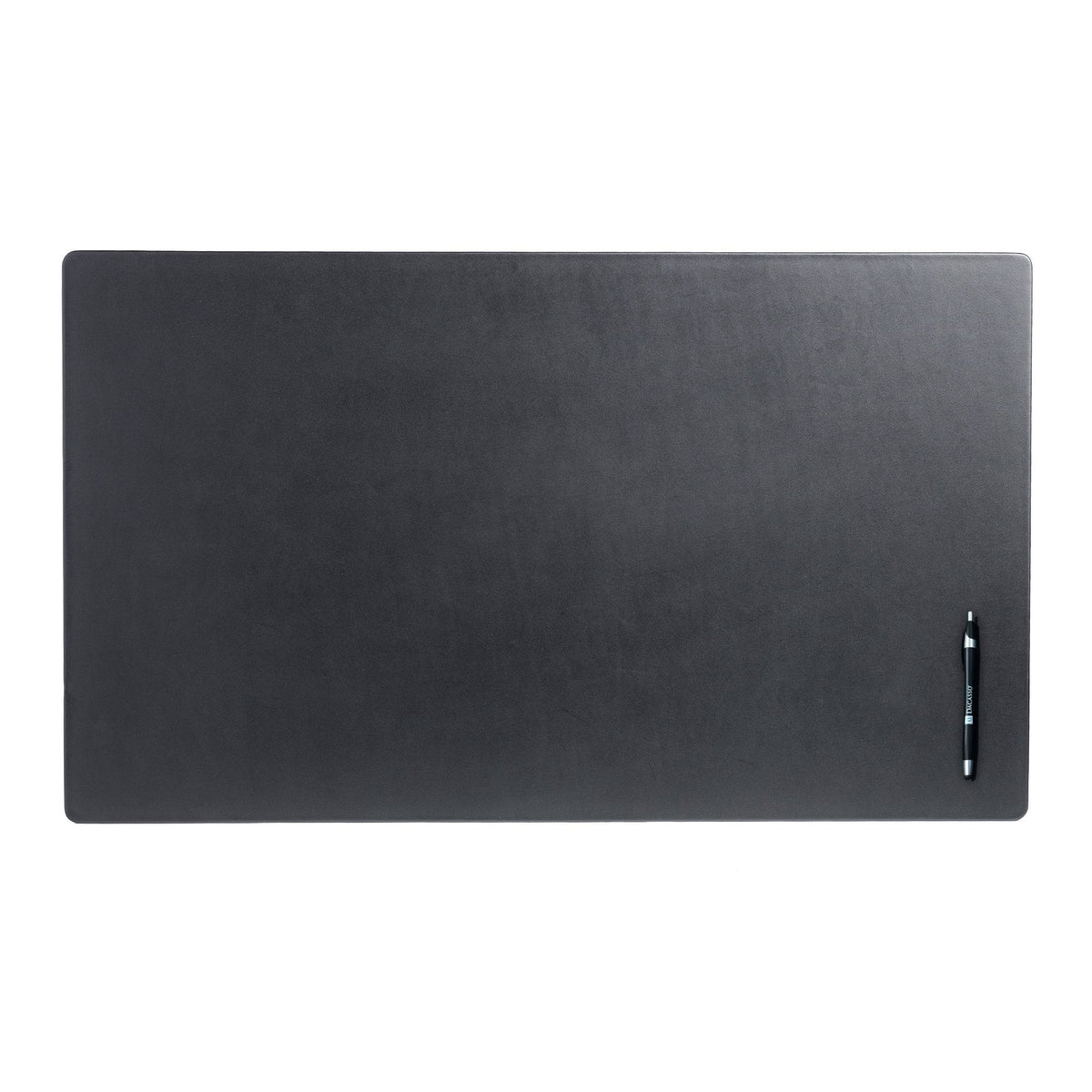 Black Leather Desk Pad w/out Rails, 34 x 20
