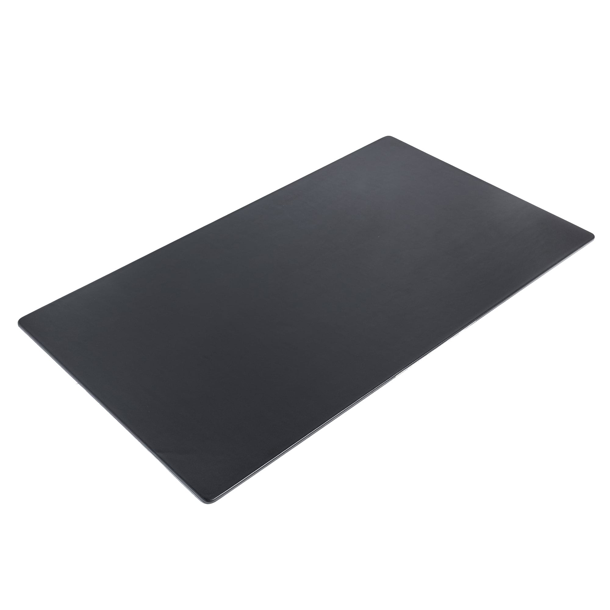 Black Leather Desk Pad w/out Rails, 34 x 20