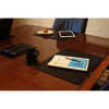 Black Leatherette Conference Table Pad, 17 x 14
