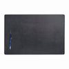 Black Leather Conference Table Pad, 18 x 12
