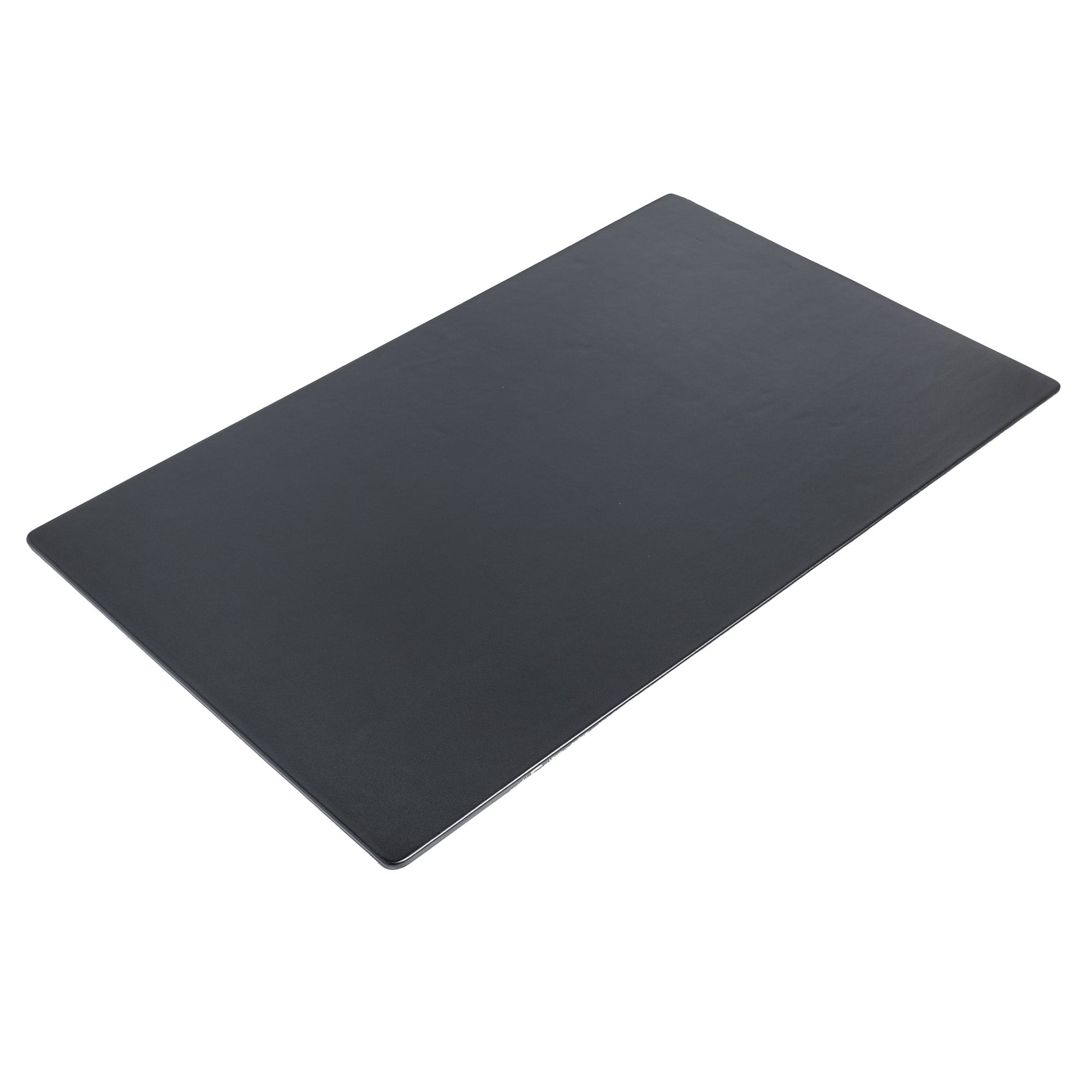 Classic Black Leather Desk Pad w/out Rails, 30 x 19