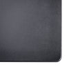 Classic Black Leather 24 x 19 Desk Mat without Rails