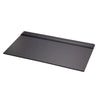Classic Black Leather 34 X 20 Top-Rail Desk Pad