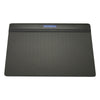Classic Black Leather 34 X 20 Top-Rail Desk Pad