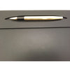 Classic Black Leather Conference Pad with Top-Rail Pen Well, 17 x 14