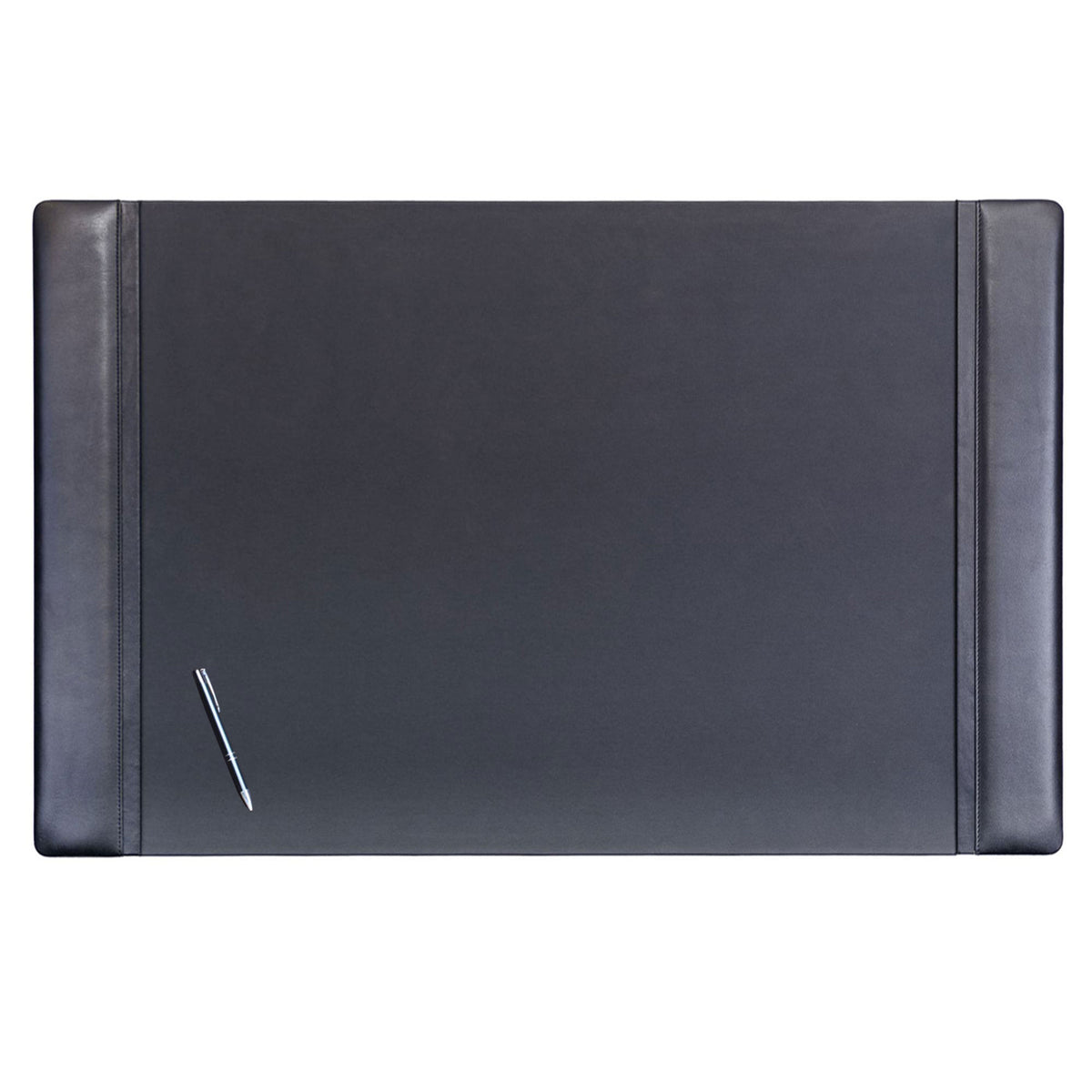 Black Leather Desk Pad, 38 x 24