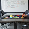 Black Leather Desk Pad, 38 x 24