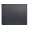 Black Leatherette Desk Pad w/out Rails, 24 x 19
