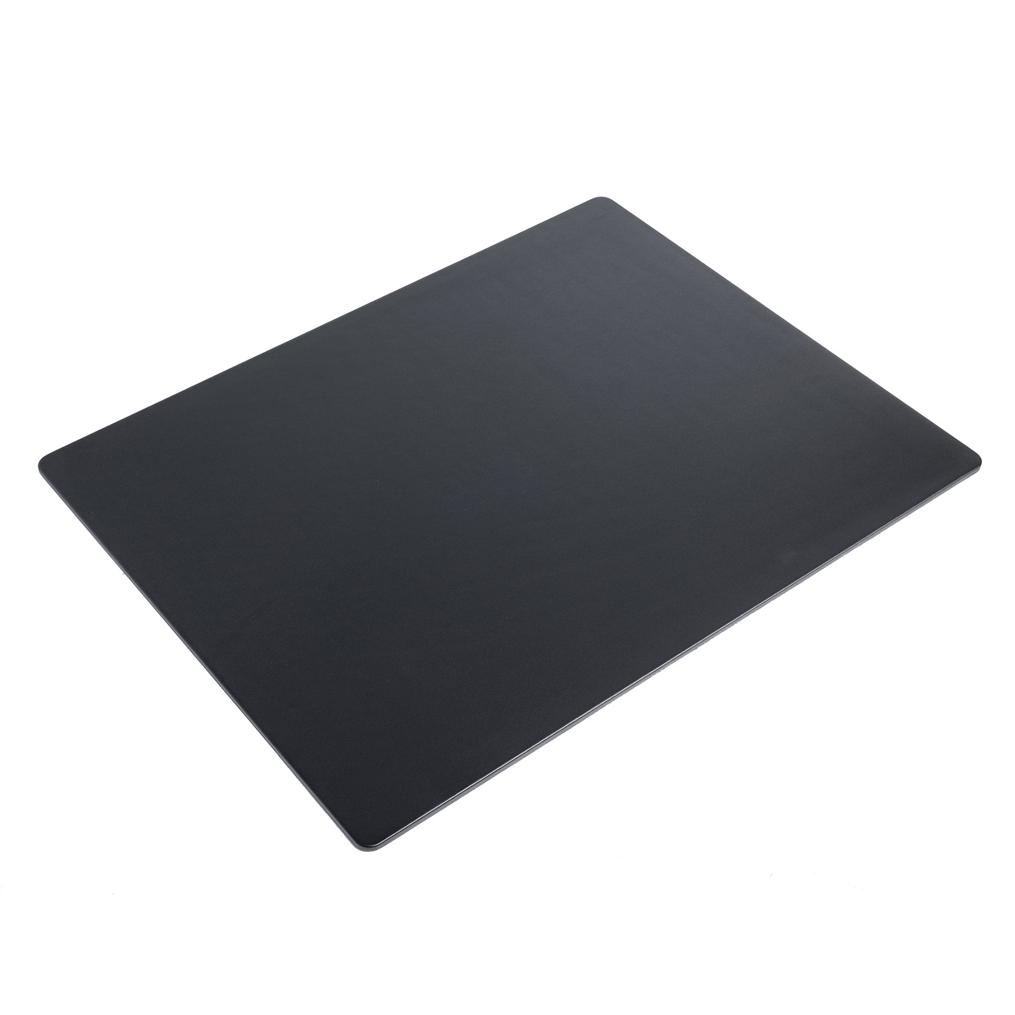 Black Leatherette Desk Pad w/out Rails, 24 x 19