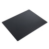 Black Leatherette Desk Pad w/out Rails, 24 x 19