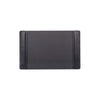 Black Leather 22 x 14 Side-Rail Desk Pad