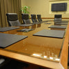 Black Leatherette Conference Table Pad, 20 x 16