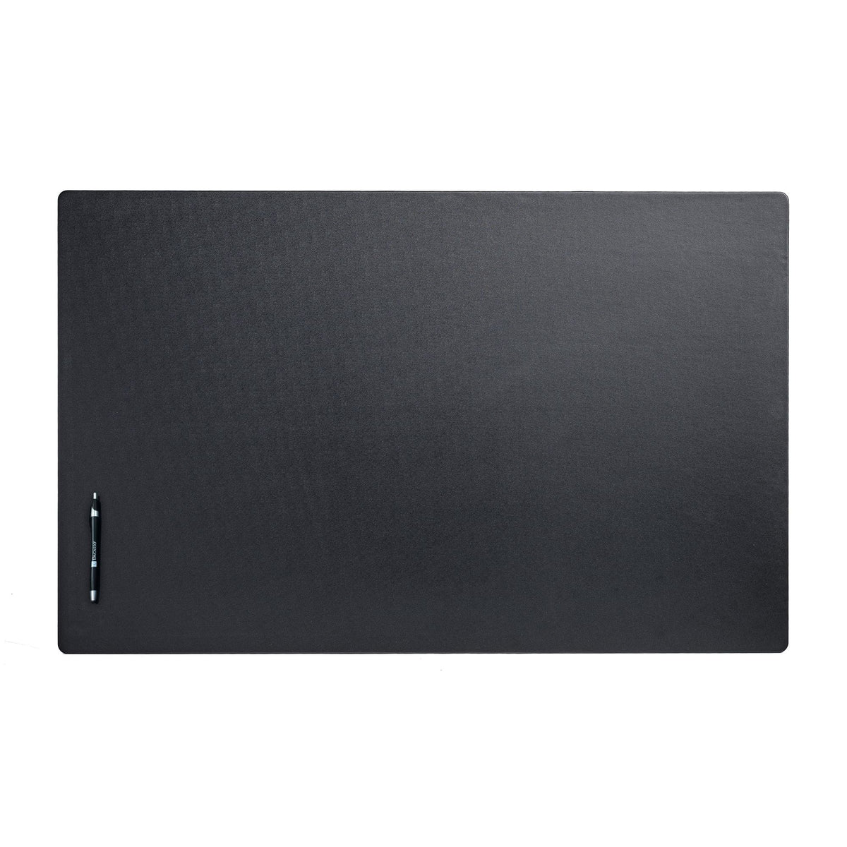 Black Leatherette Desk Pad w/out Rails, 38 x 24
