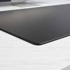 Black Leatherette Desk Pad w/out Rails, 34 x 20