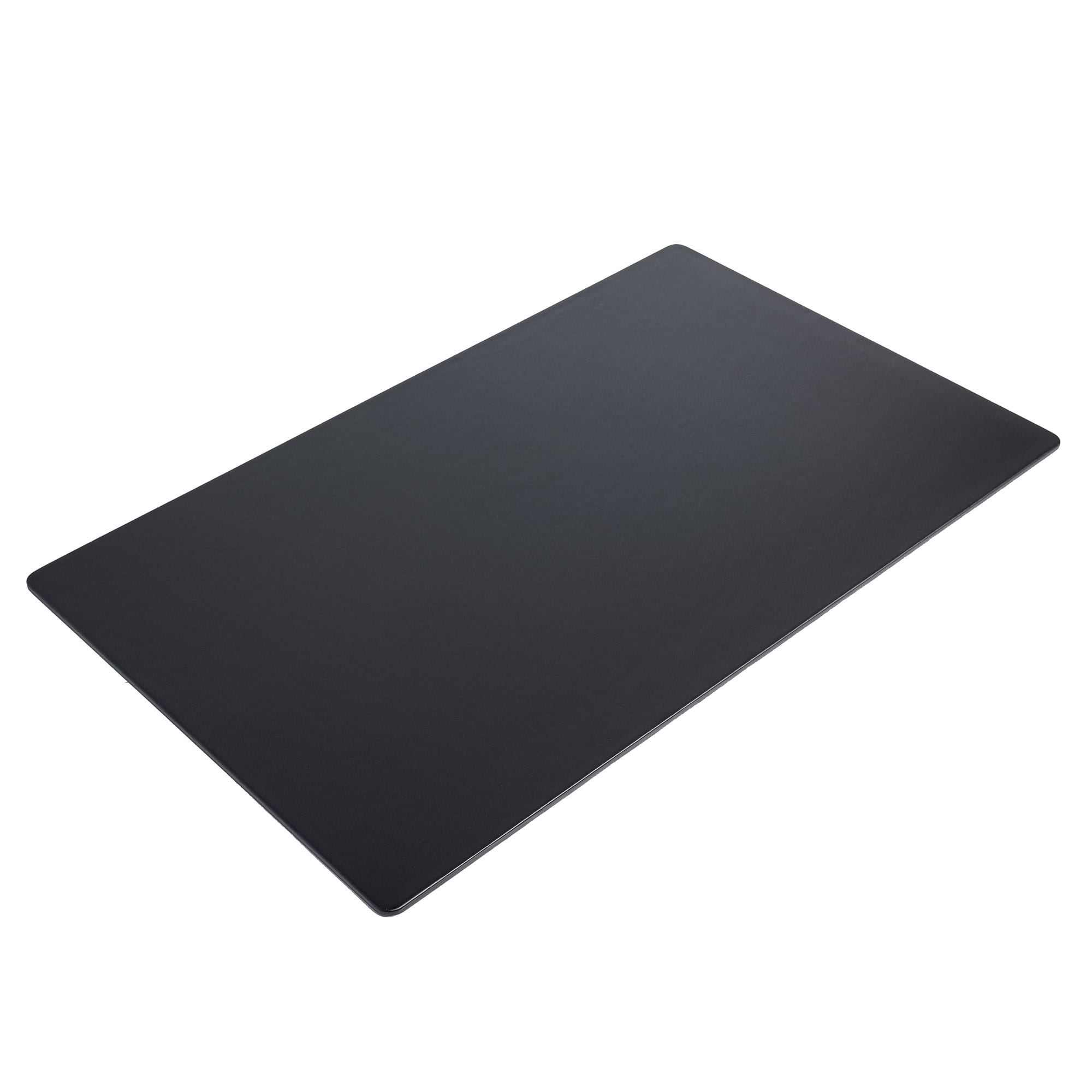 Black Leatherette Desk Pad w/out Rails, 30 x 19