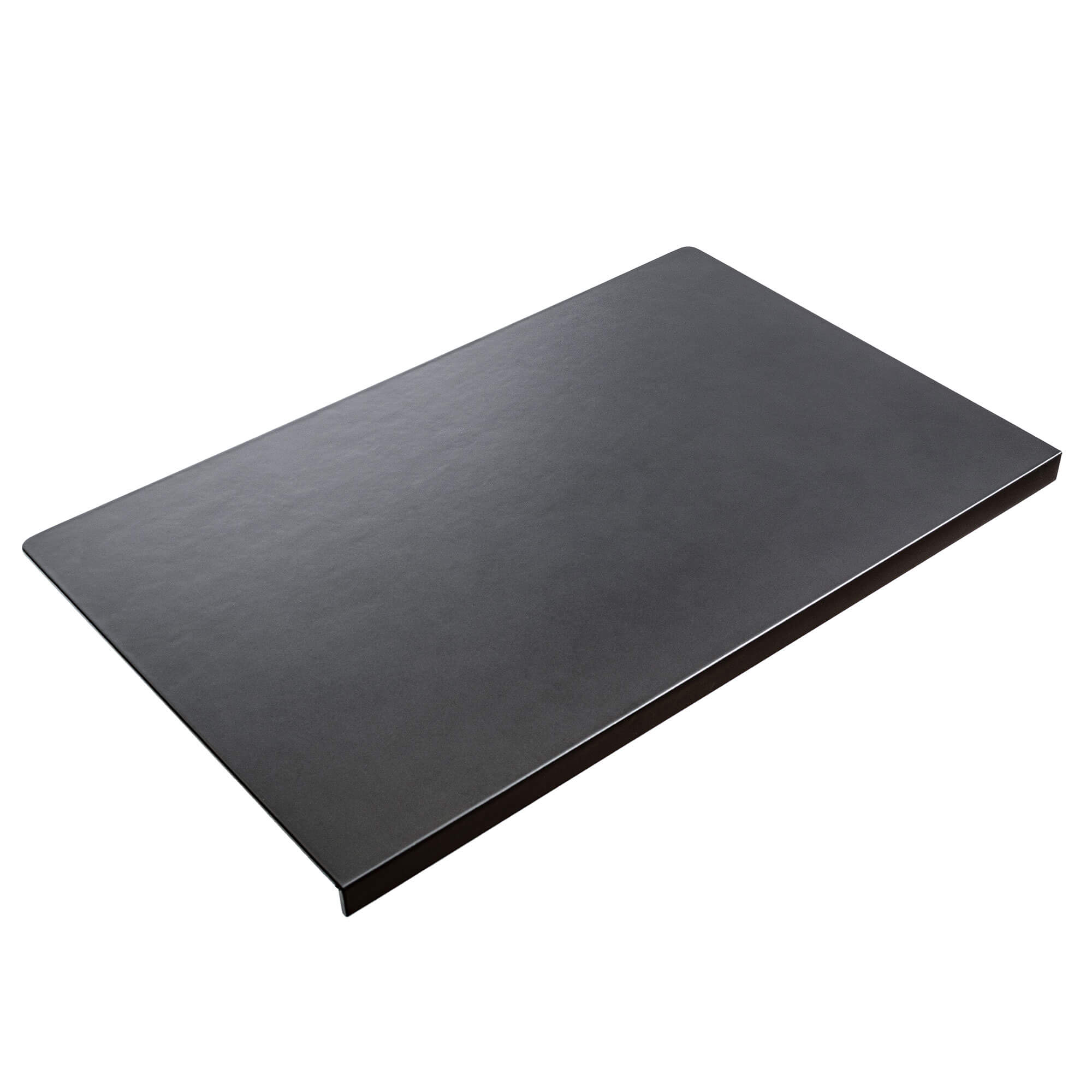 Black Leather Desk Pad with Fixation Lip, 30 x 19 – The Elegant Office