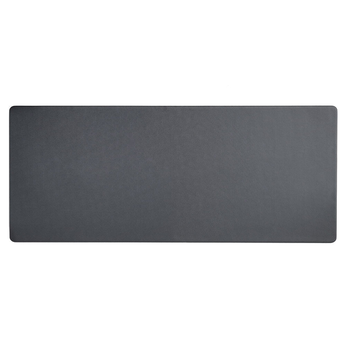 Black Leatherette Keyboard/Mouse Desk Pad, 30 x 12.5