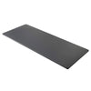 Black Leather 34 x 14 Keyboard/Mouse Desk Mat With Rubberized Enhanced Non-Slip Backing