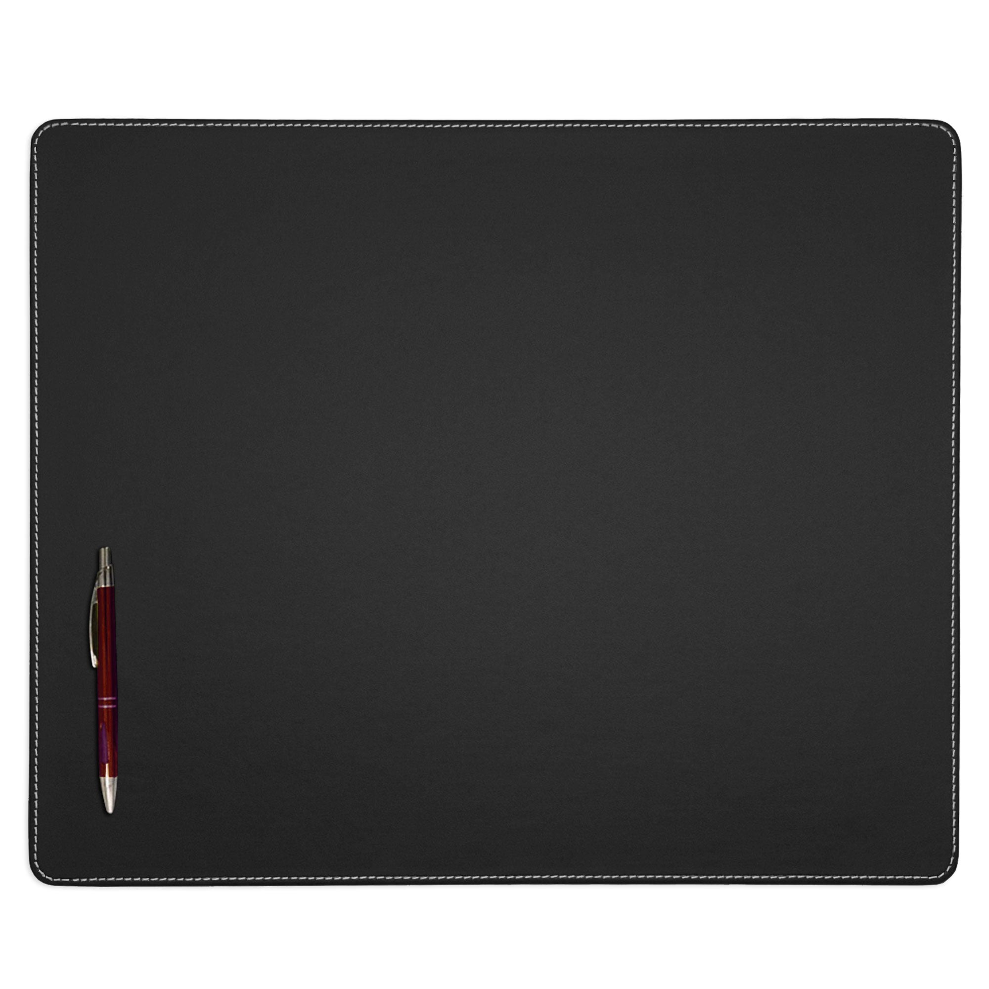 Working Table Pad Black Leatherette Table Pad 20x16 – The Elegant Office