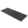 Black Leatherette 34 x 14 Conference Table Single Runner With Rubberized Enhanced Non-Slip Backing