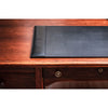 Black Bonded Leather Desk Pad, 30 x 18