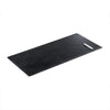 Black Bonded Leather No Core Rollable Desk Mat, 32 x 15