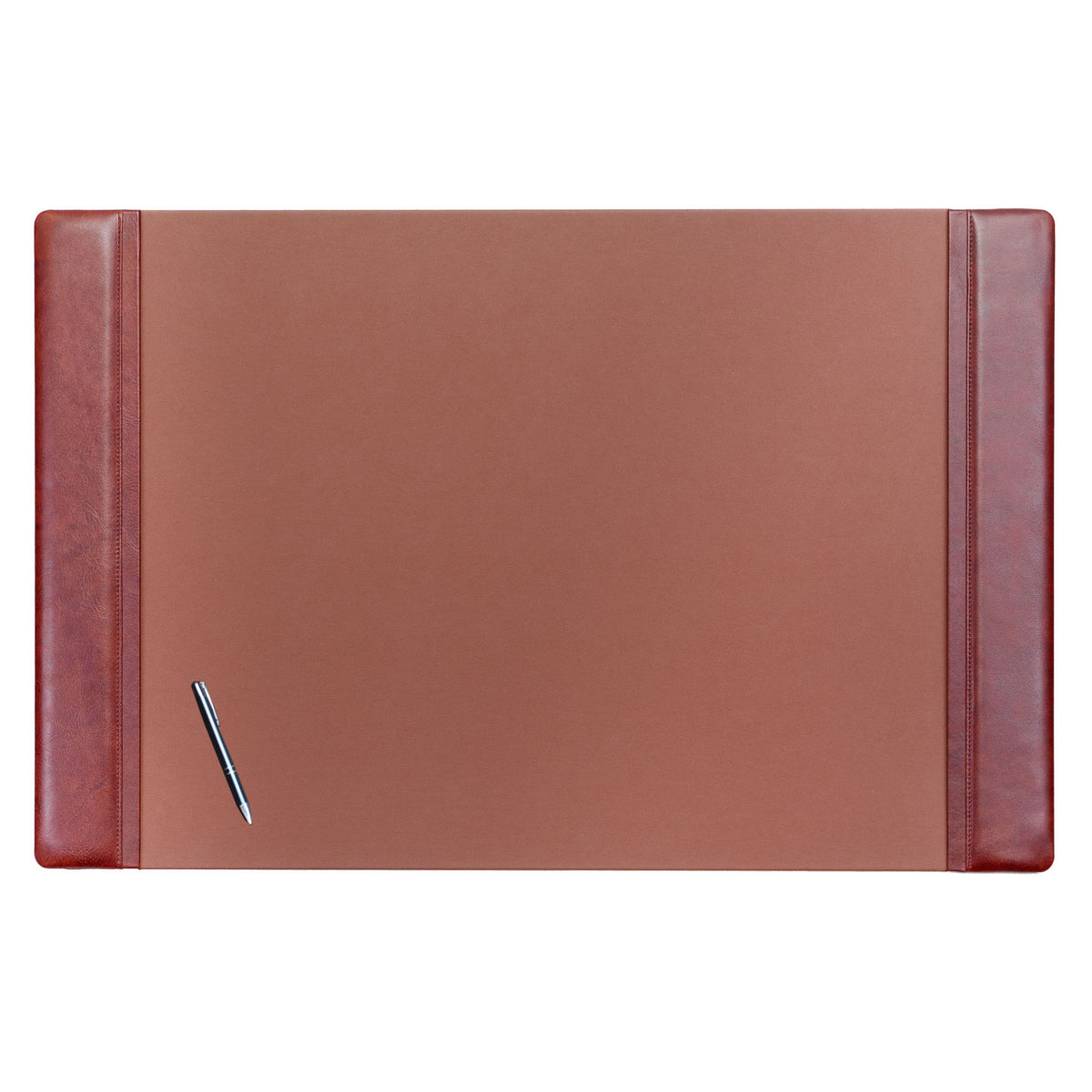 Mocha Leather Desk Pad, 38 x 24