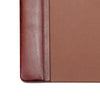Mocha Leather Desk Pad, 22 x 14