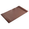 Chocolate Brown Leather Desk Pad, 34 x 20