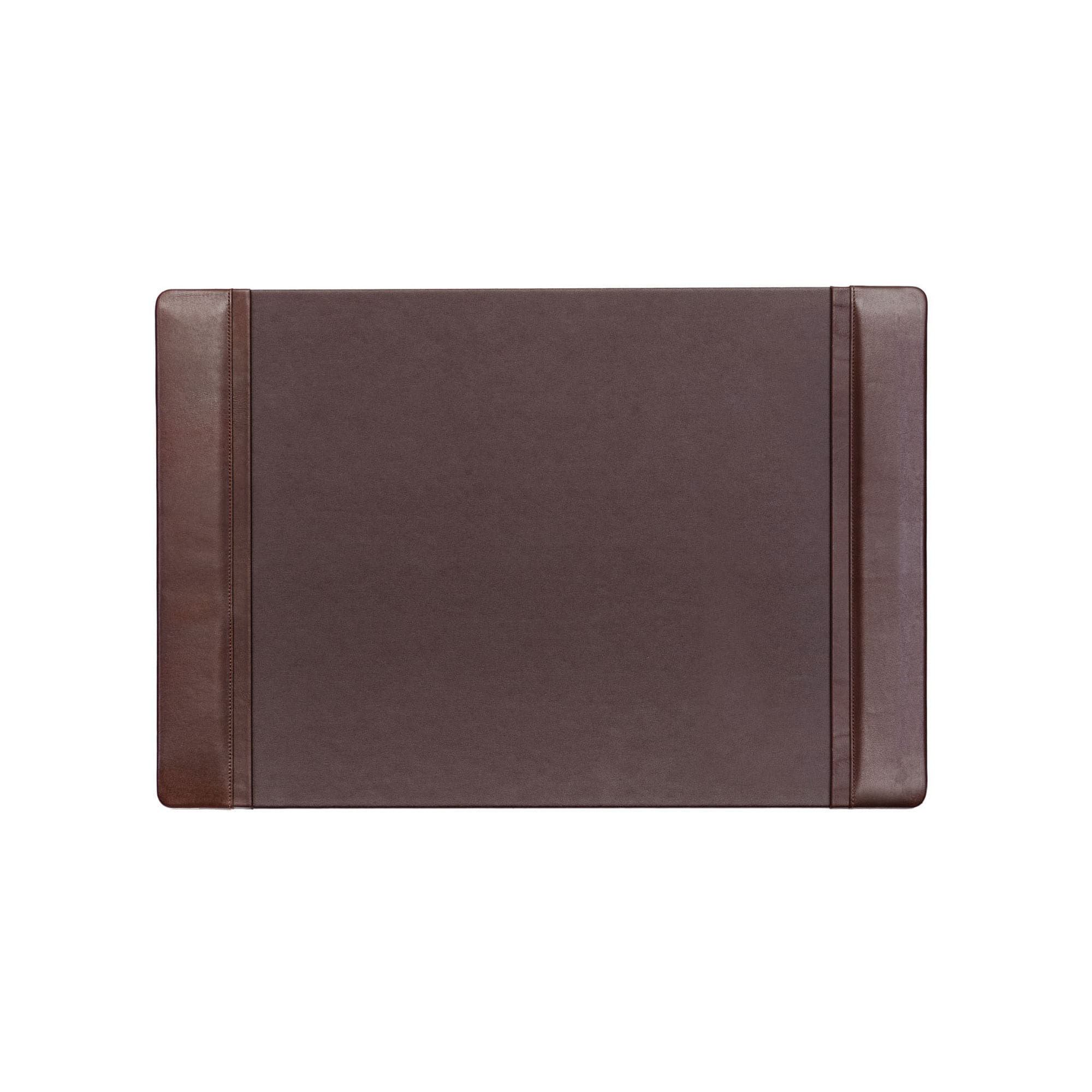 Chocolate Brown Leather Desk Pad, 25.5 x 17.25