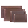 Chocolate Brown Leather Desk Pad, 25.5 x 17.25