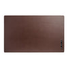 Chocolate Brown Leather Desk Pad w/out Rails, 38 x 24