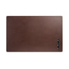 Chocolate Brown Leather Desk Pad w/out Rails, 30 x 19