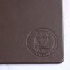 Chocolate Brown Leather Conference Table Pad, 22 x 14