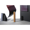 Dark Brown Bonded Leather No Core Rollable Desk Mat, 36 x 17